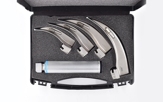 Conventional Macintosh Laryngoscope - set of 4 blades