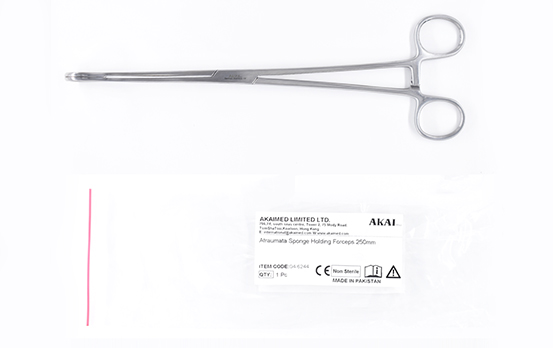 Atraumata sponge holding forceps - 250mm