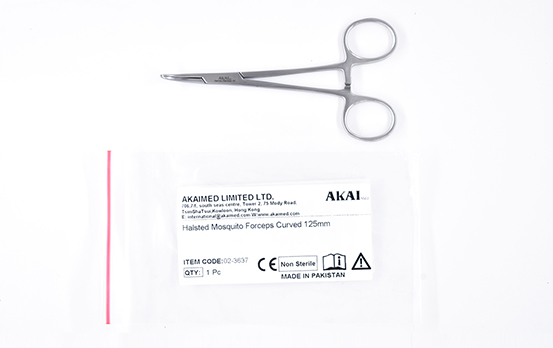 Halsted Mosquito forceps curved -125mm