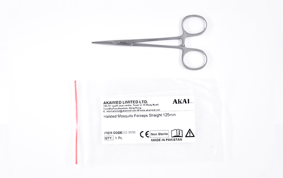 Halsted mosquito forceps straight - 125mm