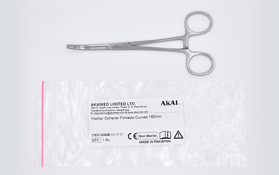 Kocher Ochsner forceps curved -160mm