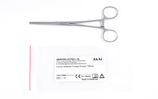 Kocher Ochsner forceps Straight - 185mm