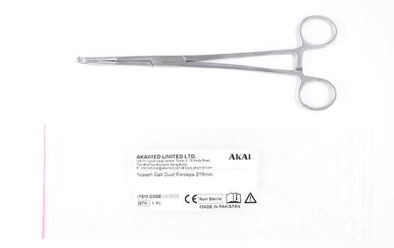 Nissen gall  duct forceps - 215mm