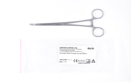 Rochester pean forcep curved - 200mm