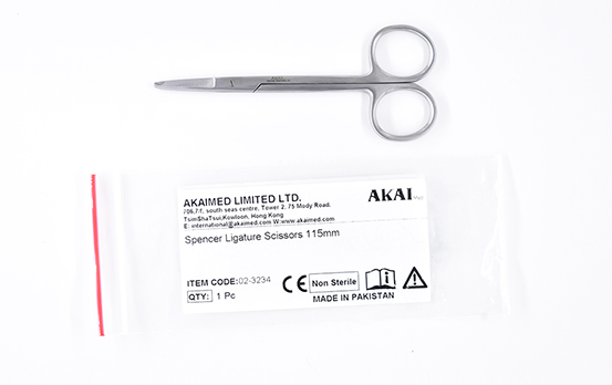 Spencer ligature scissor - 115mm